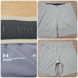 Under Armour Golf Shorts Athletic Stretchy Waistband Size 42x10 Men's